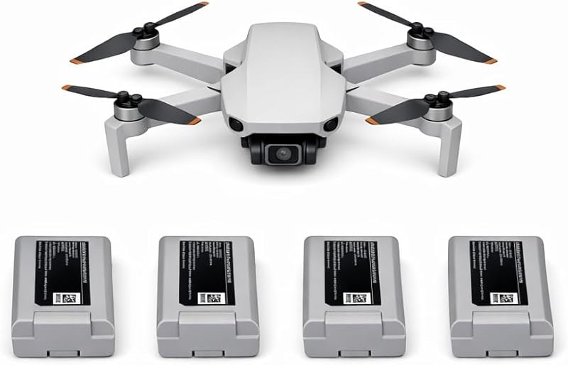 SPECTA drone Batteries 32800ft Transmission Portable Beginner with 4 Batteries